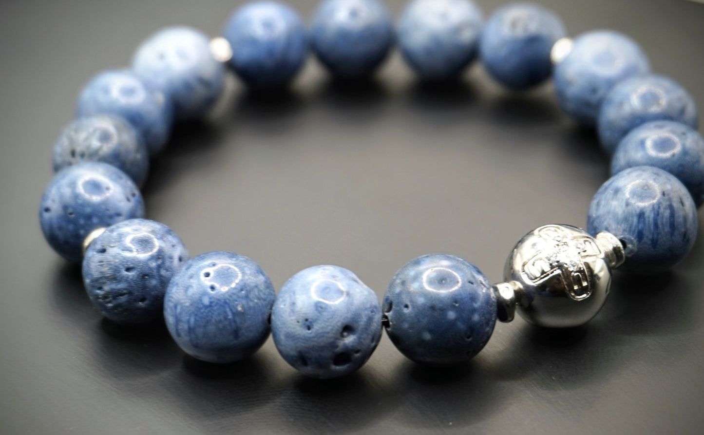 UBU Signature Blue Coral Bracelet