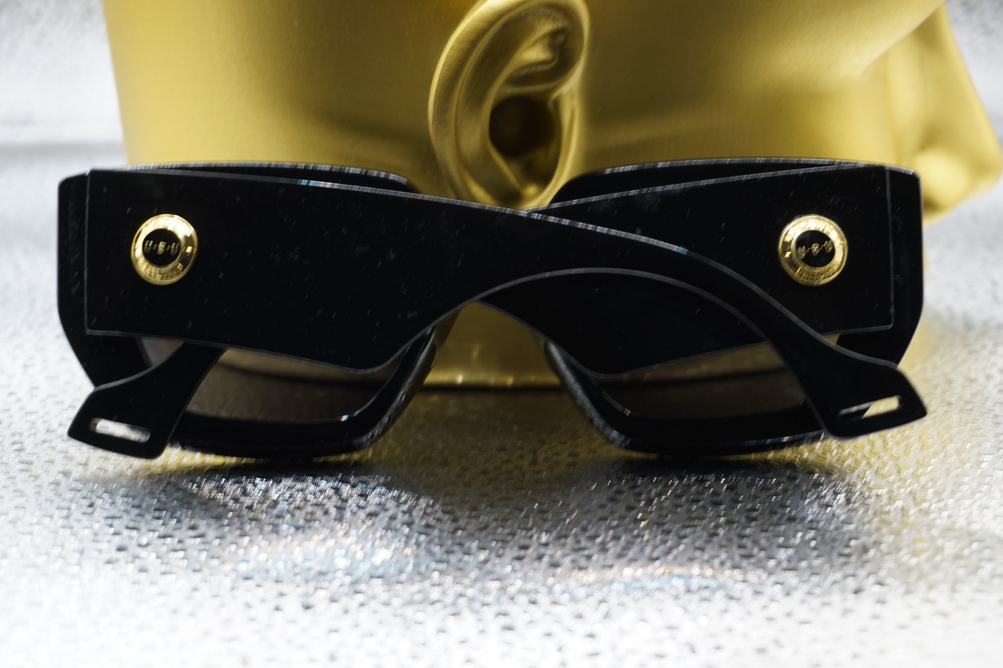 UBU Expression Unlimited Sunglasses w/Rhodium or 18kt Gold overlay Logo