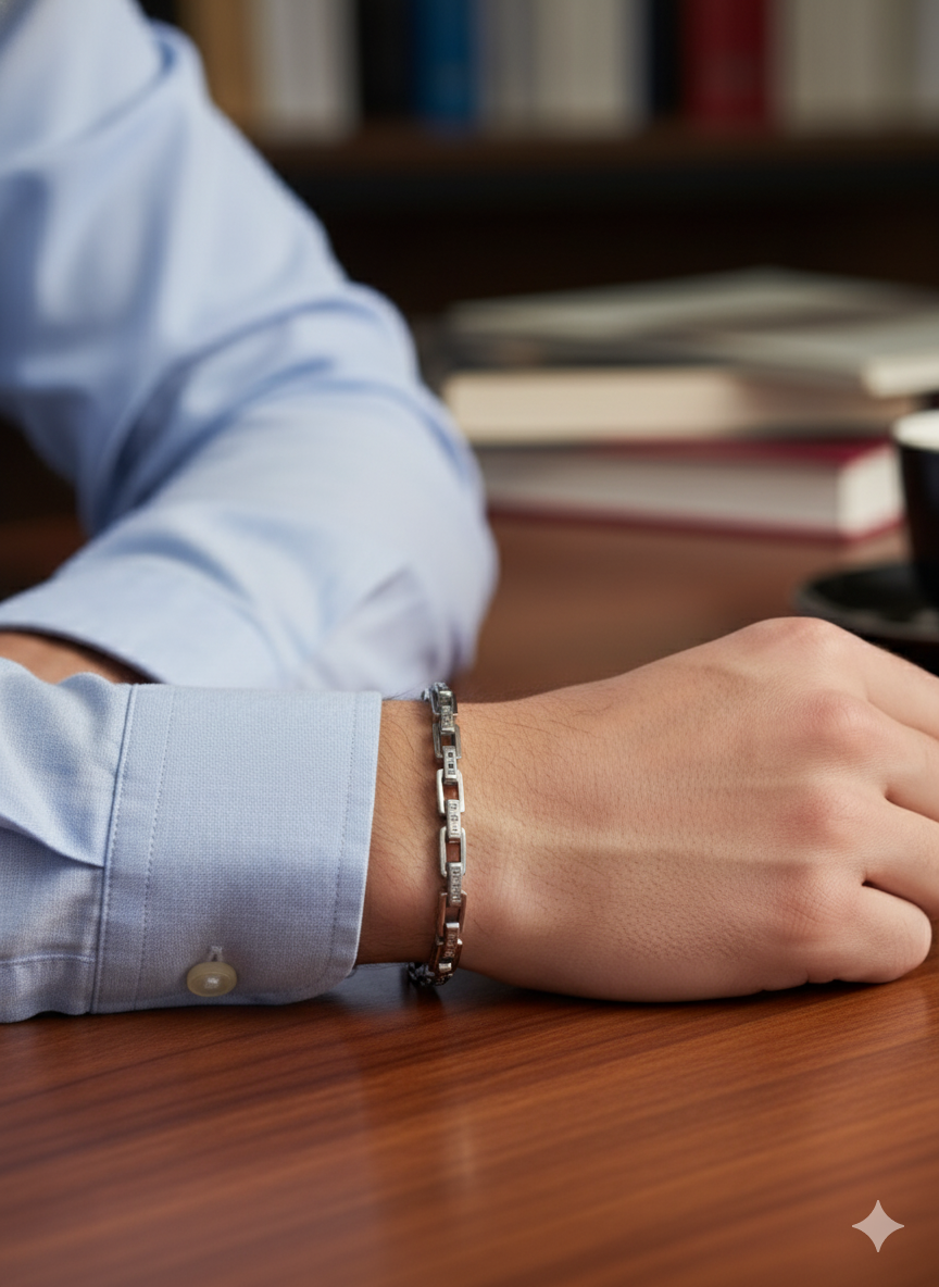 UBU solid  .925 Sterling Silver Bracelet