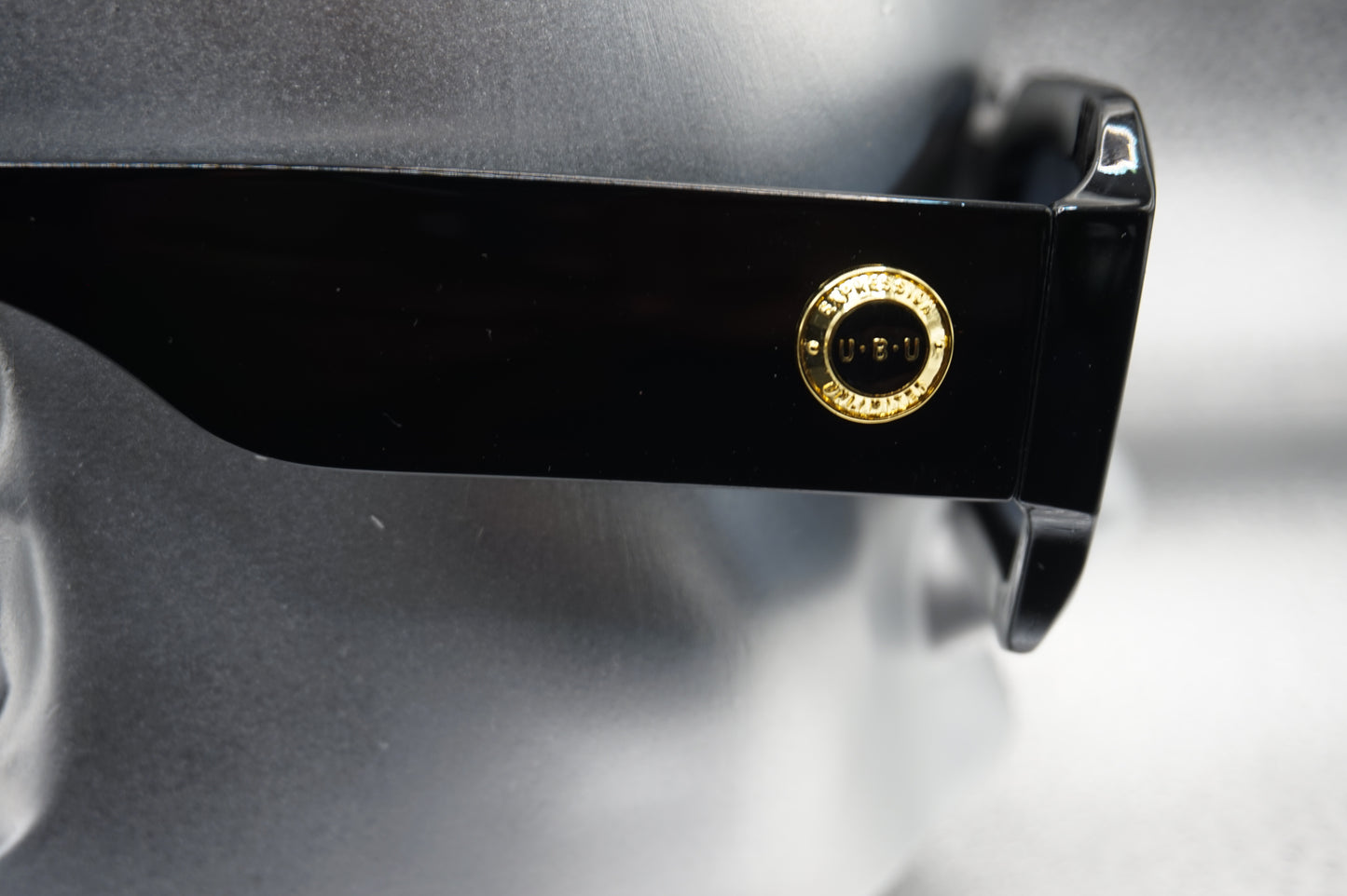 UBU 18kt Gold Overlay Logo Sunglasses
