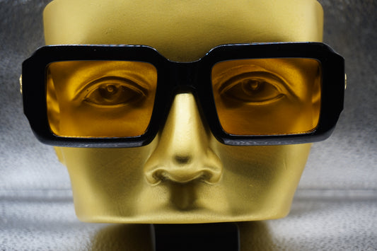 UBU 18kt Gold Overlay Logo Sunglasses