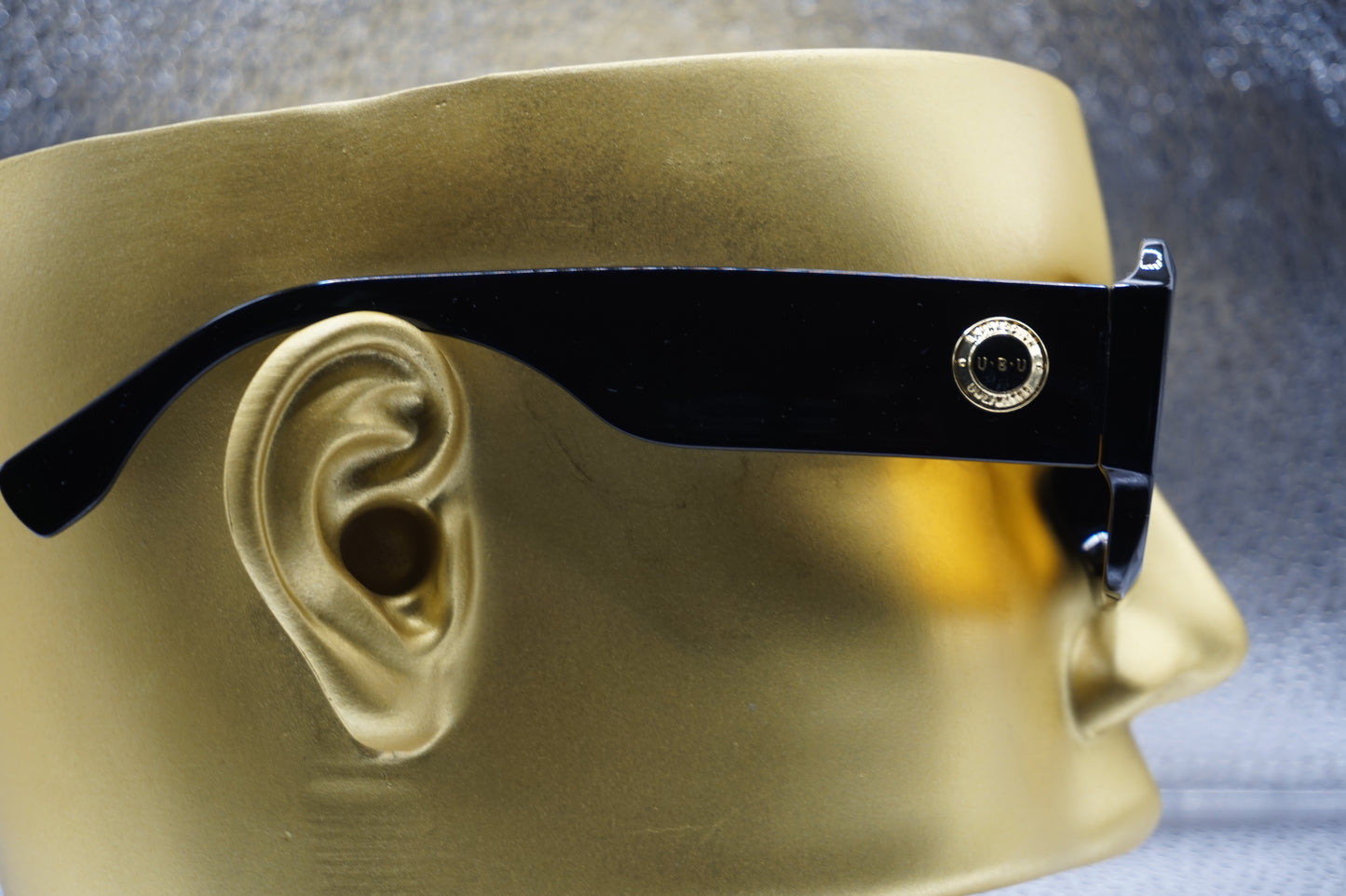 UBU 18kt Gold Overlay Logo Sunglasses
