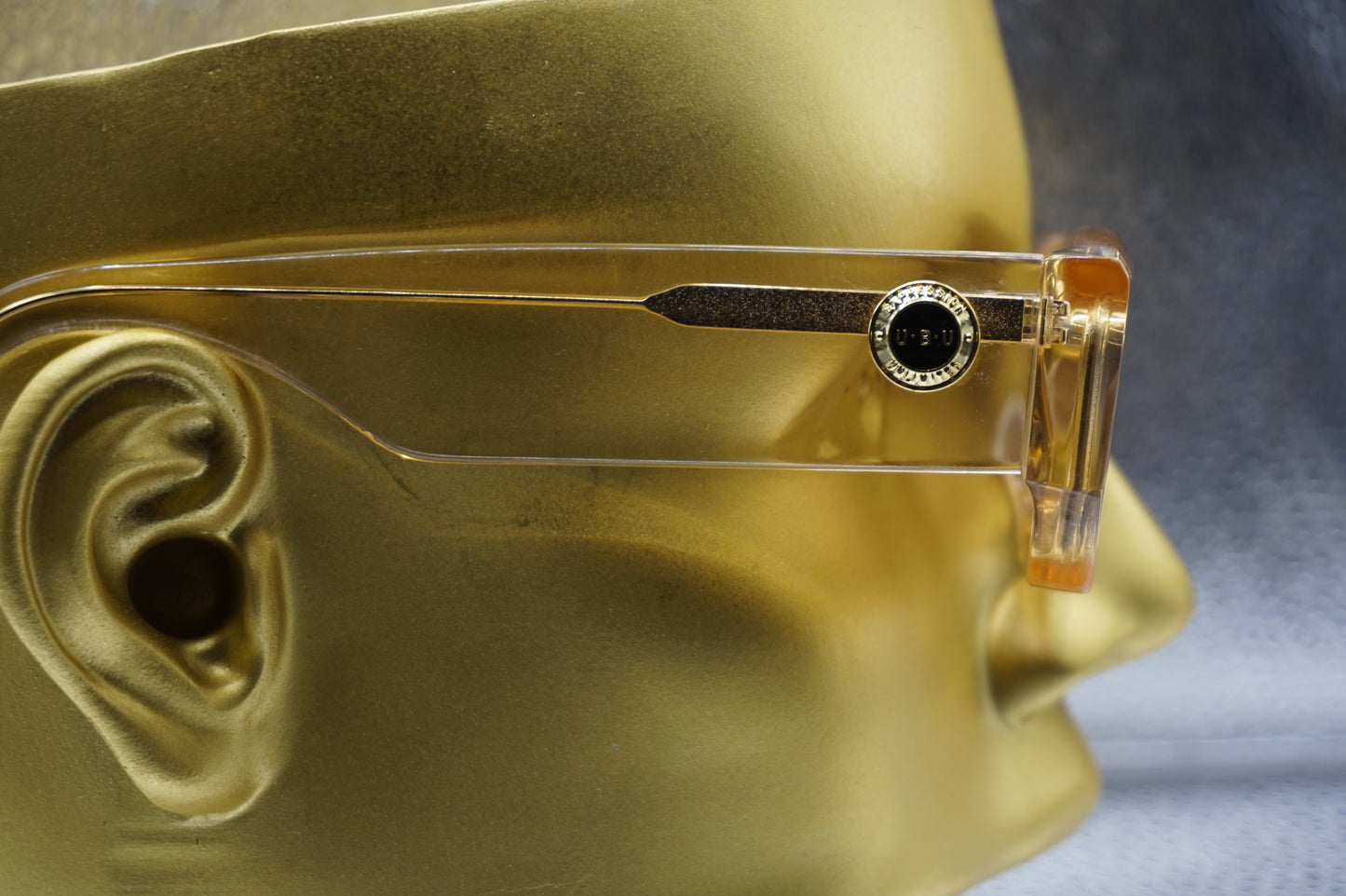 UBU 18kt Gold Overlay Logo Sunglasses