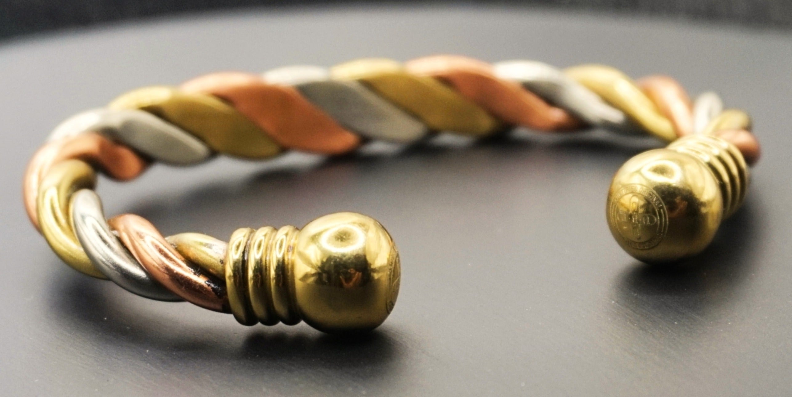 UBU Signature Tri-Tone Bangle