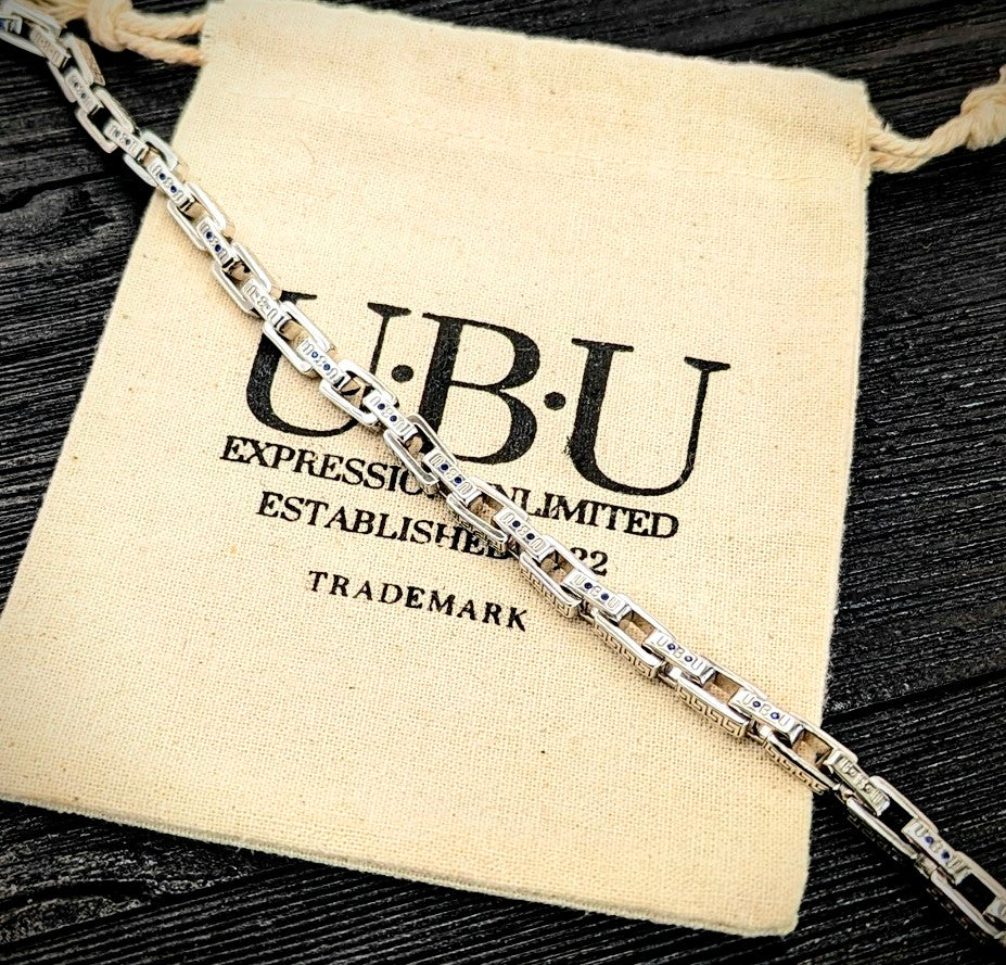 UBU solid  .925 Sterling Silver Bracelet