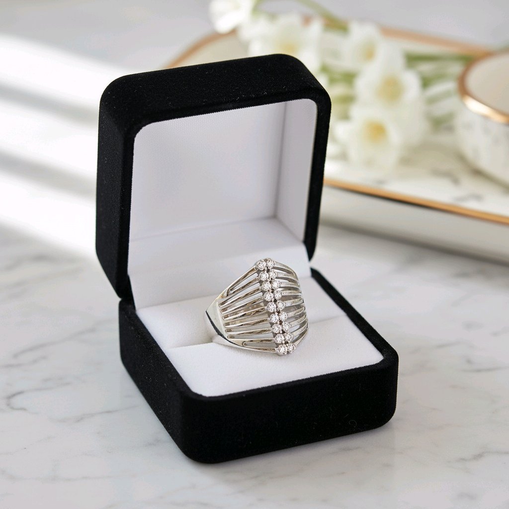 UBU Designer Fine .925 Sterling Silver Ring - UBU Expression Unlimited