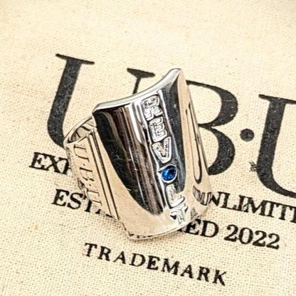 UBU "Revolt" branded .925 Sterling Silver Ring - UBU Expression Unlimited
