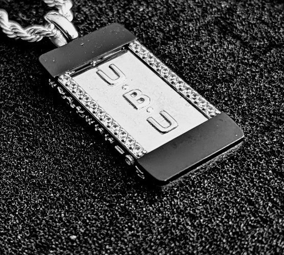 UBU Signature .925 Sterling Silver Pendant and Chain - UBU Expression Unlimited