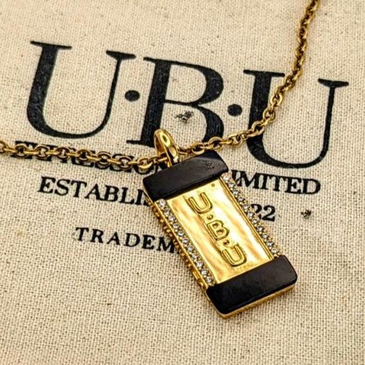 UBU Signature .925 Sterling Silver Pendant and Chain - UBU Expression Unlimited
