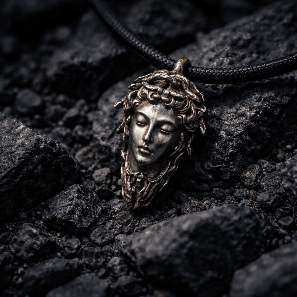 UBU Signature .925 Sterling Silver Pendant and Leather Necklace - UBU Expression Unlimited