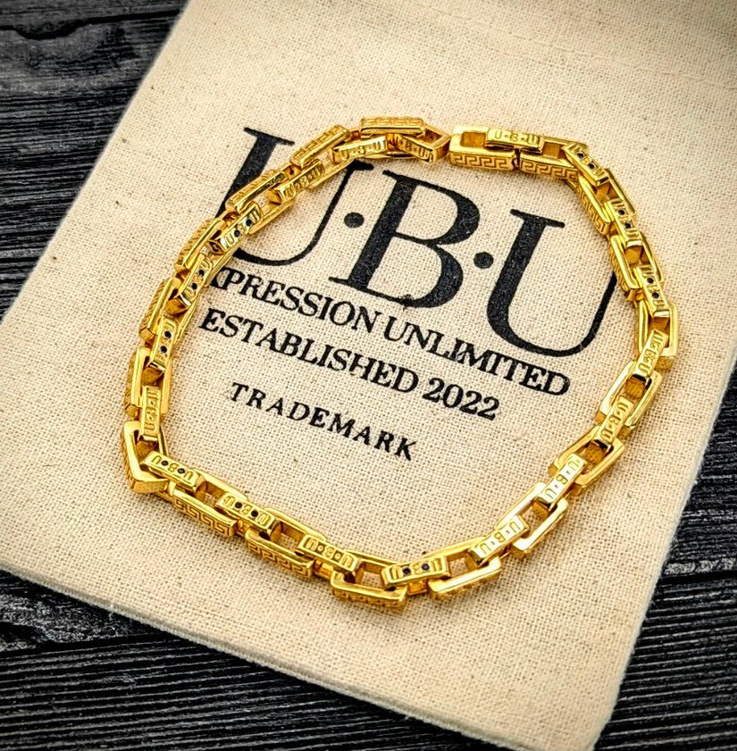 UBU solid .925 Sterling Silver Bracelet - UBU Expression Unlimited